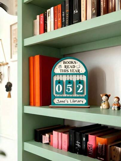 The Retro Reader Counter Teal