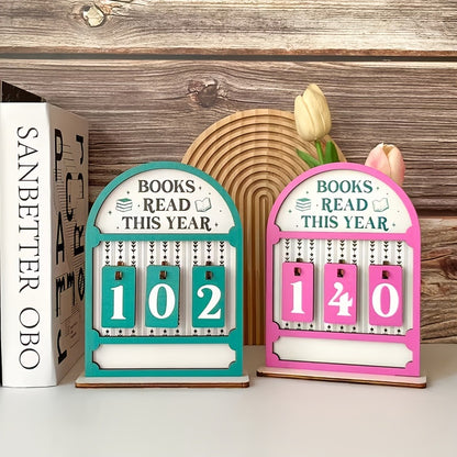The Retro Reader Counter Pink