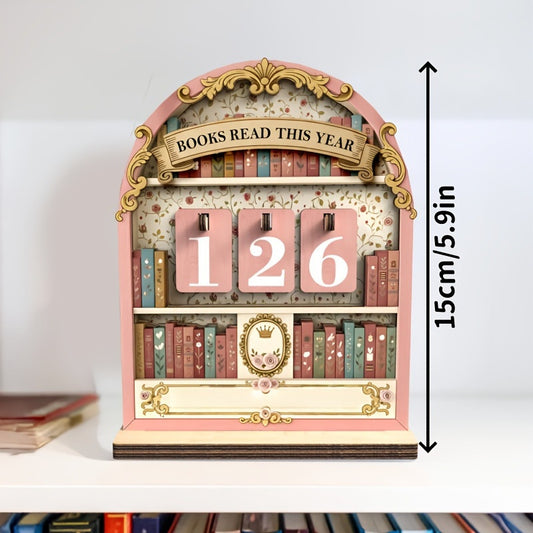 Vintage Romantik Book Counter
